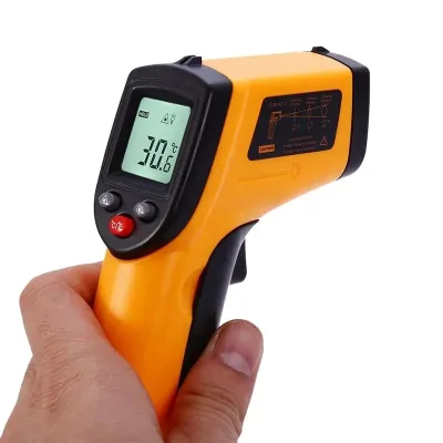 Professional High Tempe Rature Digital Industrial LCD Pyrometer With Backlight and Hold Function