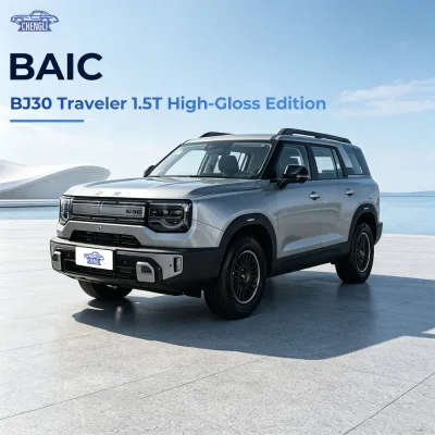 Direct Sale Beijing BAIC BJ30 2027 Traveler 1.5T Hybrid High Gloss Edition Compact SUV Turbocharging Vehicle Full Speed ACC Cars