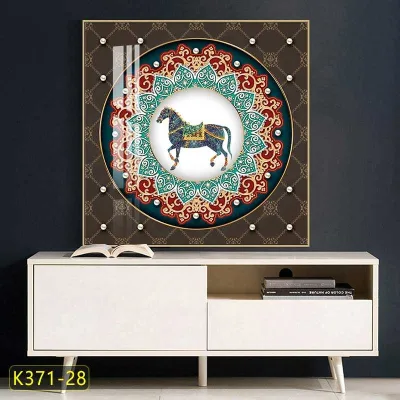 Wall Decor Modern Oil Painting Wall Art Felt Fabric Flower Large Abstract Decorative Painting Canvas Wall Art for Living Room