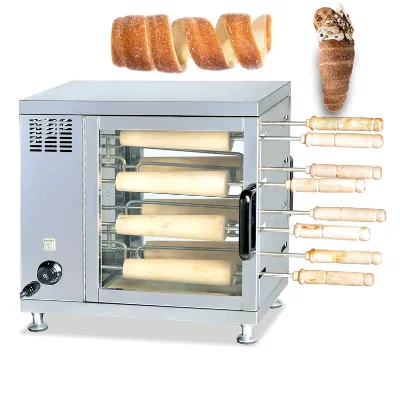 Electric the Chimney Bread Oven for Commercial Use,charcoal Chimney Cake Cone Truck Bags Grill Ofen Kurtosh Oven Machine Bakery