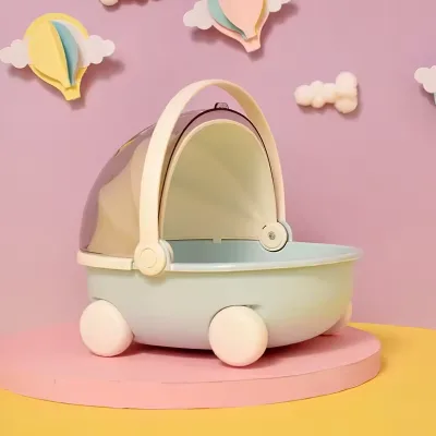 DOOSO Creative Cute Multi-functional Flexible Portable Stroller Storage Box Storage Tray Toys Organizer for Miscellaneous Snack