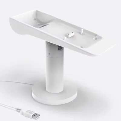 Custom USB Embedded Chargeable POS Terminal Stand POS Machine Base Supporting Retail POS System for NEWPOS NEW9220