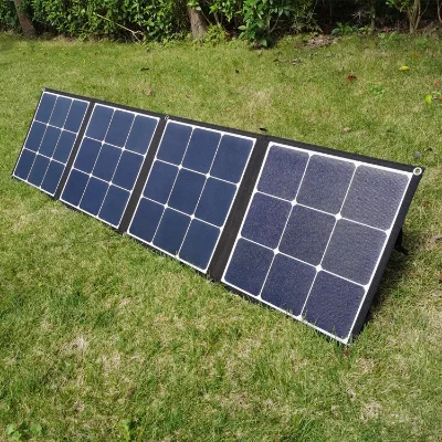 High Quality Solar Power System Portable Blanket Folding Solar Panel 200W 400W Monocrystalline Solar Panel for Fishing Outdoor