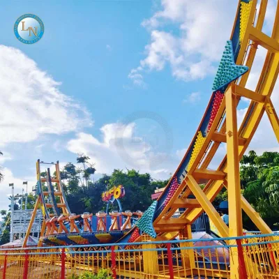 Customized Park Game Fairground Manege Flying ufo Saucer Ride Rotation Rolling Ride