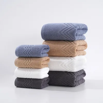 Men's and Women's Disposable Quick-Dry Face Towels Household Long Staple Cotton Pure Cotton in Plain Color Knitted Technics