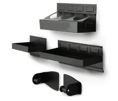 4PCS Magnetic Tool Shelf Set Non-Marring Magnetic Tool Parts Storage Trays
