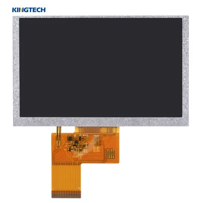 5'' wide temperature touch screen 800x480 RGB TFT LCD panel