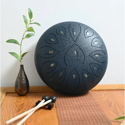 OEM Factory D Major 12 Inch 11 Notes Yoga Therapy Steel Tongue Drum Handpan