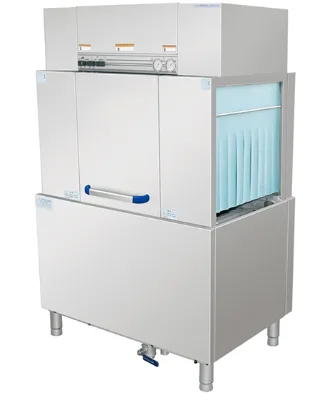 Large Capacity Stainless Steel 380v 50HZ Commercial Dishwasher Restaurant Conveyor Dishwasher