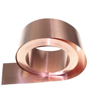 0.03mm FPC Copper Foil Lithium Battery Copper Foil Strip for Transformer Copper Foil Coil