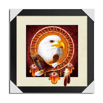 Promotion Gift with 3D 5D Lenticular Flip Changing Picture Poster of Eagle Flying