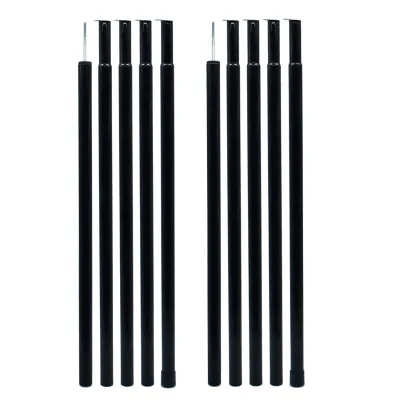 Galvanized Steel Pipe Tube Tent Poles Heavy Duty Outdoor Camping Tent Frame Replacement Durable Waterproof
