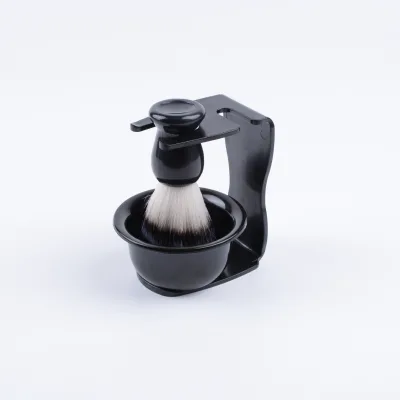 FF6056 Synthetic Badger Hair Shave Brush with Shave Brush Bowl Father's Day Men's Shave Gift Mens Shaving Brush Set