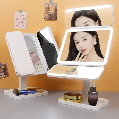 High Grade Portable USB LED Dressing Vanity Mirror