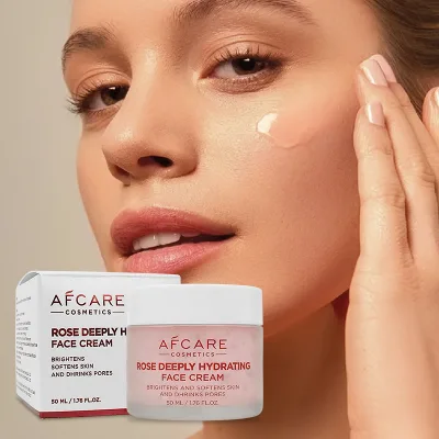 Paraben-Free Firming Soothing Anti-Wrinkle Facial Moisturizing Cream for Jojoba Oil Glycerin Rose Pigmentation Correctors