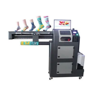 New Model Sock Printing Machine for Cotton,polyester,silk,nylon with Wonderful Color