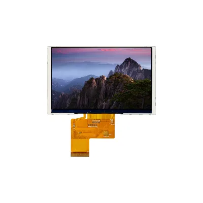 Huaxin TFT Display 480*800 RGB Screen Panel 5.0 Inch Module ST7262 Driver IC RGB-40PIN Interface LED Backlight Operating Temp