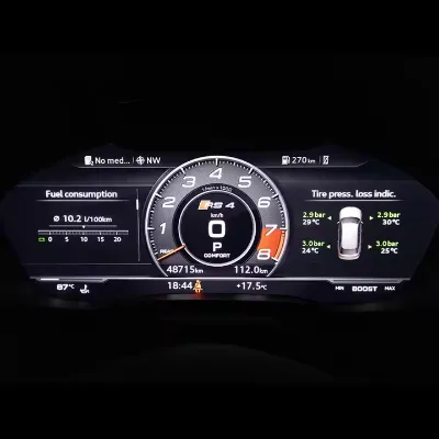 Cluster Screen Sport Layout Activation for Audi A4/A5/Q5 B9, Q7 4M, TT MK3 After 100KM