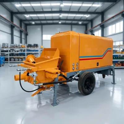 High Pressure SPB Concrete Wet Spraying Pump 80m Horizontal Reach S-Tube Valve for Slope Protection and Underground Engineering