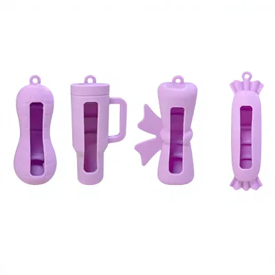 Creative Lipstick & Lip Balm Silicone Case Food-grade Shock-proof Portable Protection Custom Color & Shape