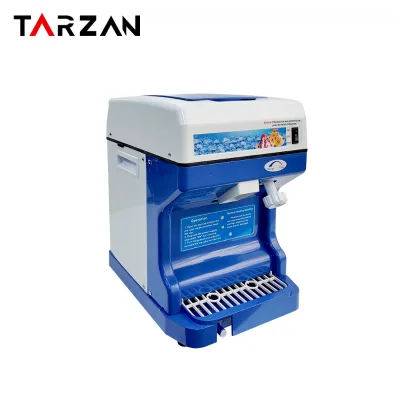 Electric Snow Maker Machine Ice Crusher Tabletop Adjustable Ice Shaving Machine for Home and Commerical Use