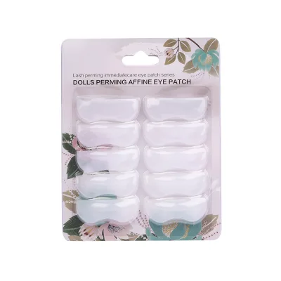 Professional Eyelash Perm Kit 5 Pairs Curler Shield Silicone Pads and Lash Lift Rods for Eye Care