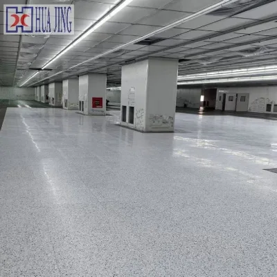 Customized Size Waterproof Different Pattern Cleanroom ESD PVC Vinyl Floor Tile