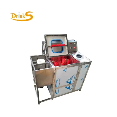 Small Scale 19 Liter Bottle Washing Brush Machine