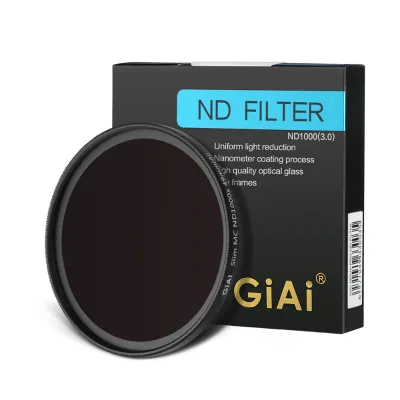 Free Sample OEM/ODM 37mm 49mm 52mm 58mm 67mm 72mm 77mm 82mm Camera ND Filter DSLR Camera ND1000 Filter for Sony Camera