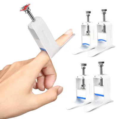 Finger Straightener Splint Finger Joint Extension Splint Brace Corrector Finger Joint Pressing Device for PIP Joint Tightness