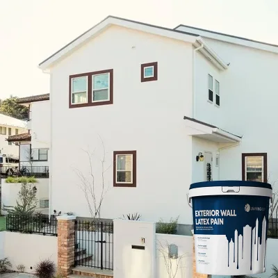 Eco-friendly Heat Resistant Good Quality Waterbased Building Material Exterior Wall Coating House Wall Paint Combination