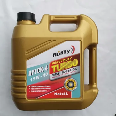 Fluffy High Performance Fully Synthetic CK-4 15w40 Diesel Engine Oil Heavy-Duty Diesel Engine Oil