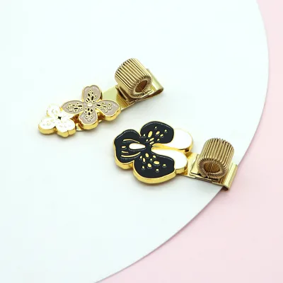 Adjustable Zinc Alloy Metal Pen Holder Clip Custom Spring Loop Journal and Notebook Clip Economically Priced With Lower MOQ