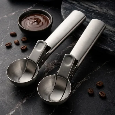 Food Grade 430 Stainless Steel Large Portable Dishwasher Safe Ice Cream Scoop Eco-Friendly Kitchen Accessory Tool