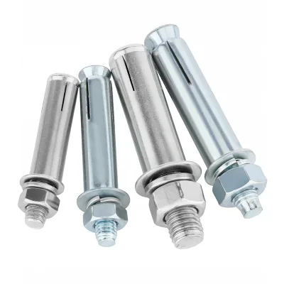 High Quality Metal External Expansion Bolt M6 * 60mm Heavy Duty Wedge Anchor Concrete Installation Kit for Safety Guards