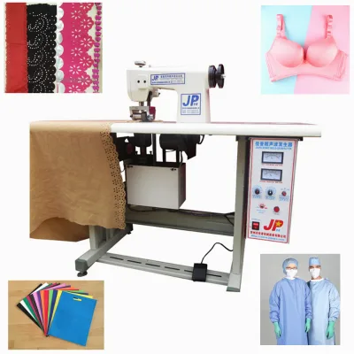 Ultrasonic Lace Sewing Machine for Leather Cutting (CE)