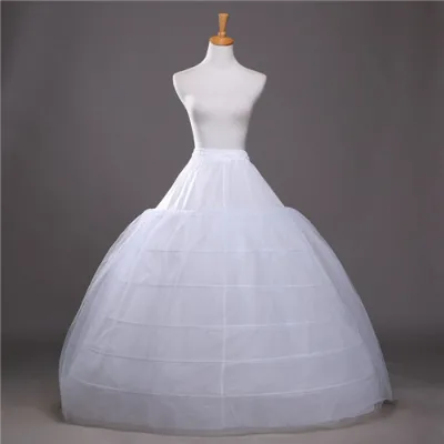 Top Sale Petticoat for Bridal Wedding Dress Underskirt With Inner Lining Trailing TUTU Skirt Accessories Supplier