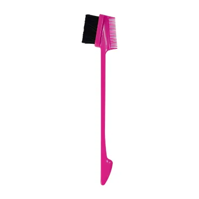2021 New Design Mini pink Edge Brush Wholesale 3 in 1 Double Sides Edge Control Brush Set