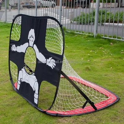 Mini Portable Foldable Soccer Goal for Kids-Dual Use As Target & Goal-Instant Setup