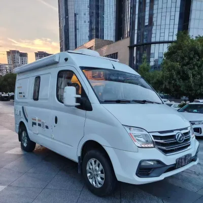 Maxus V80 Plus B-Type Motorhome RV Camper Homes Car Caravan 2.0T Diesel 6AT 5-degree Lithium Battery Used Car 50000km 4 Seats