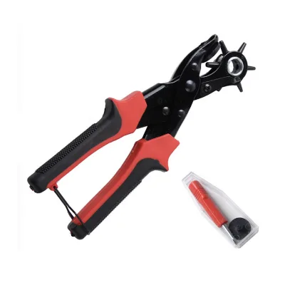 High Quality Lightweight Steel Revolving Hole Punch Belt Punch Dental Pliers for DIY Assembly