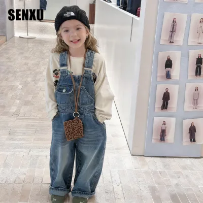 Loose Casual Girls Jumpsuits Overalls for Casual Wear