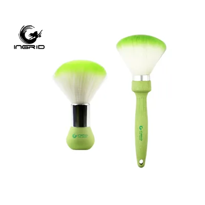 Wholesale Hairdressing Salon Neck Brush Barber Wheat Straw Shaving Brush