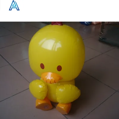 Eco-friendly Environmental PVC Inflatable Cartoon Duck Toy for Pool Water Float Yellow Duck Toy