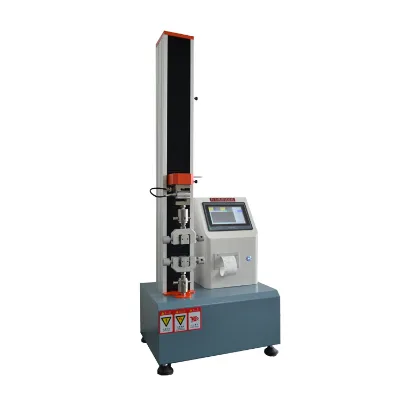 Computerized Single Column Tensile Testing Machine, Benchtop Universal Material Tester for Metal/Plastic/Rubber/ ISO/ASTM