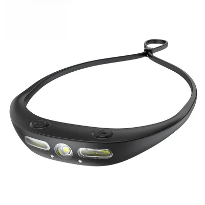 Manufacturer Supply Rechargeable Sensor Headlamp 3aaa Torch for Camping Hiking LED Headlamp