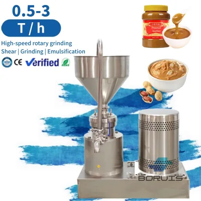 Multi-function Colloid Mill Machine Sesame Bean Nut Processing Machine Grinding Line Colloid Mill Peanut Butter Making Machine