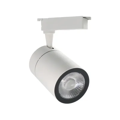 10W 20W LED COB Track Lighting Aluminum Fixture Ceiling Lamp 3500K Rail Spotlights 220V Art Exhibition Clothing Shop Store