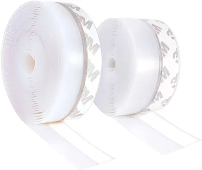 2025 Hot Sale Door Bottom Cover Silicon Rubber Strip Glass Window and Doors Waterproof Rubber Seal with Adhesive for Bathroom