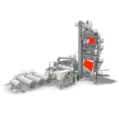 Popular SLB2000C8 Asphalt Mixing Plant with High Power
